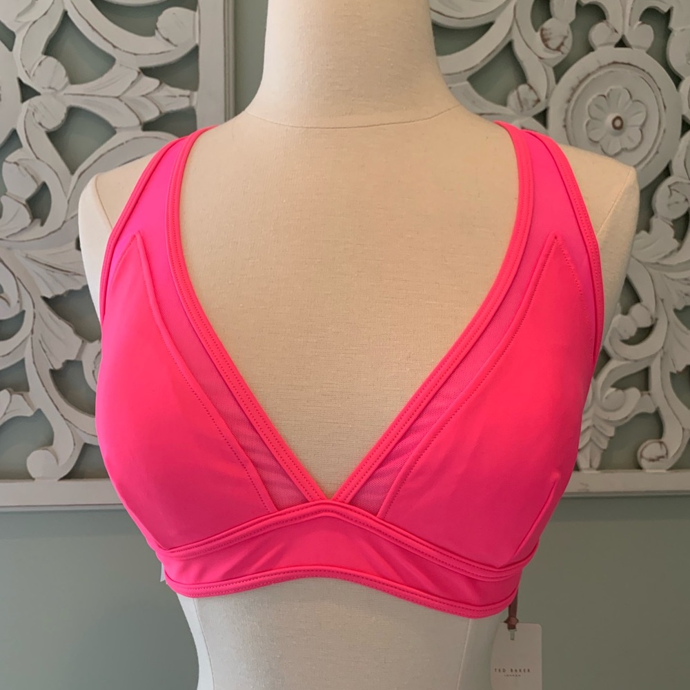 Hot pink bikini